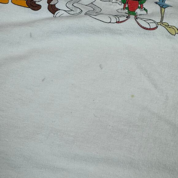 Vintage 90s Looney Tunes Distressed T-Shirt - Picture 3 of 10